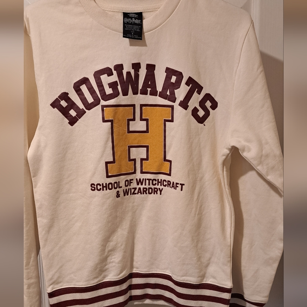 Disney Harry Potter crew neck sweater.  Very clean, no stains, no rips